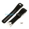 Резиновый ремешок для vivosmart HR+ (черный)