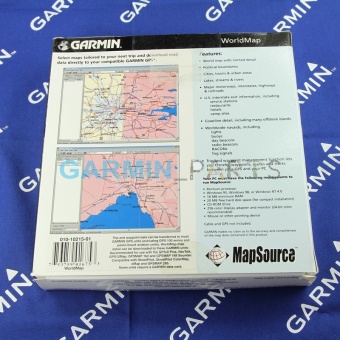 MapSource WorldMap - cd карты