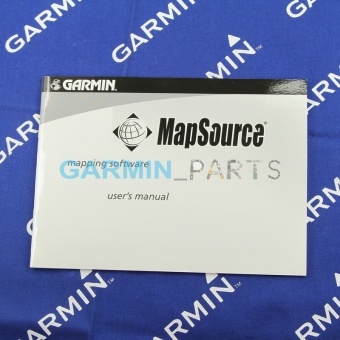 MapSource mapping software руководство пользователя