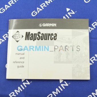 MapSource руководство пользователя