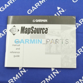 MapSource руководство пользователя